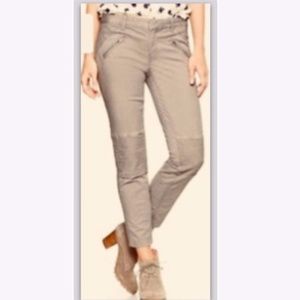 GAP SKINNY MINI KHAKIS ✿ NWOT ZIP CUFFS (8 *TALL)